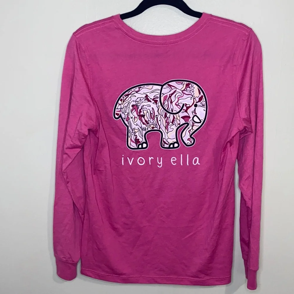 🪿NWT Ivory Ella Mulberry long sleeved tee! - Picture 3 of 10
